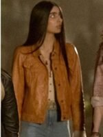 The Winchesters S1 Latika Desai Brown Leather Jacket