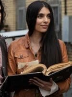 The Winchesters S1 Latika Desai Brown Leather Jacket