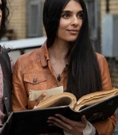 The Winchesters S1 Latika Desai Brown Leather Jacket