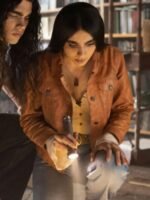 The Winchesters S1 Latika Desai Brown Leather Jacket