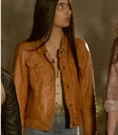 The Winchesters S1 Latika Desai Brown Leather Jacket