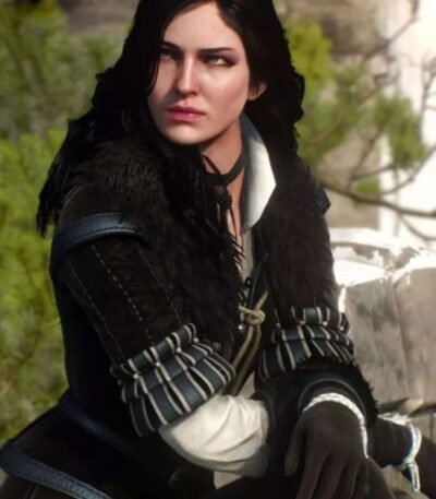The Witcher 3 Yennefer Black Leather Vest