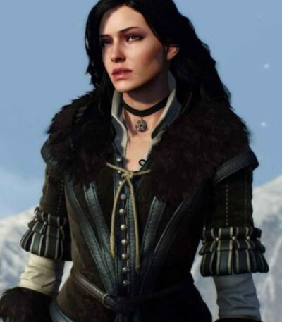The Witcher 3 Yennefer Black Leather Vest