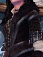 The Witcher 3 Yennefer Black Leather Vest