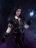 The Witcher 3 Yennefer Black Leather Vest