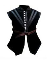 The Witcher 3 Yennefer Black Leather Vest