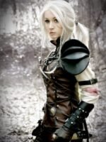 The Witcher Saga Cirilla Dark Brown Leather Vest
