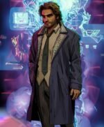 The Wolf Among Us Bigby Wolf Leather Coat