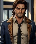 The Wolf Among Us Bigby Wolf Leather Coat
