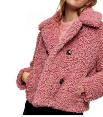 The Young and The Restless Faith Newman Pink Sherpa Jacket