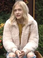 The Young and The Restless Faith Newman White Bomber Jacket