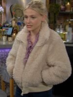 The Young and The Restless Faith Newman White Bomber Jacket