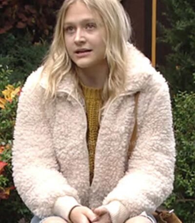 The Young and The Restless Faith Newman White Bomber Jacket