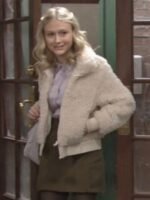 The Young and The Restless Faith Newman White Bomber Jacket