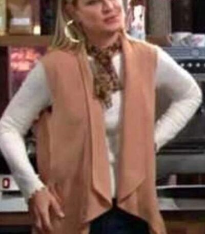 The Young and The Restless Sharon Newman Rosales Drape VestThe Young and The Restless Sharon Newman Rosales Drape Vest