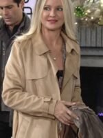 The Young and The Restless Sharon Newman Trench Coat