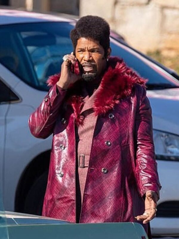 They Cloned Tyrone 2023 Slick Charles Leather Coat