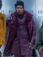 They Cloned Tyrone 2023 Slick Charles Leather Coat