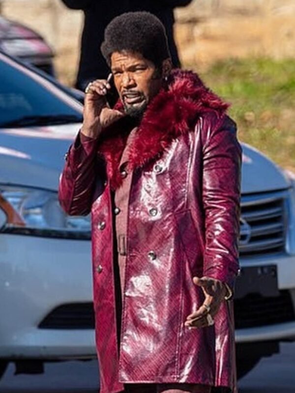 They Cloned Tyrone 2023 Slick Charles Leather Coat