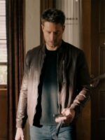 This Is Us S05 Kevin Pearson Brown Leather Bomber Jacket