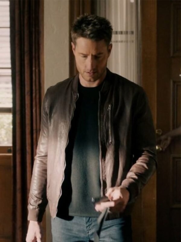 This Is Us S05 Kevin Pearson Brown Leather Bomber Jacket