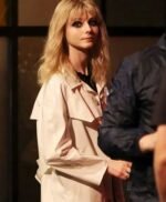 Thomasin Mckenzie Last Night in Soho Eloise White Coat