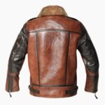 Thompson Distressed Shearling Aviator SF Jacket
