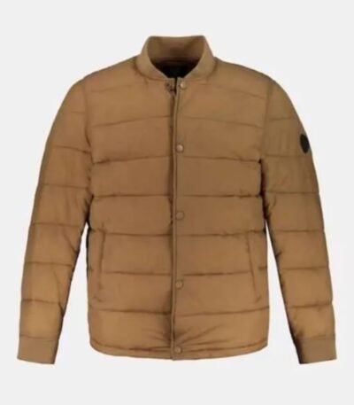 Tim Frasier S01 Brown Bomber Puffer Jacket