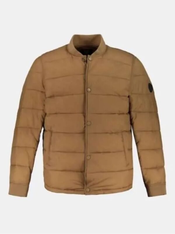 Tim Frasier S01 Brown Bomber Puffer Jacket
