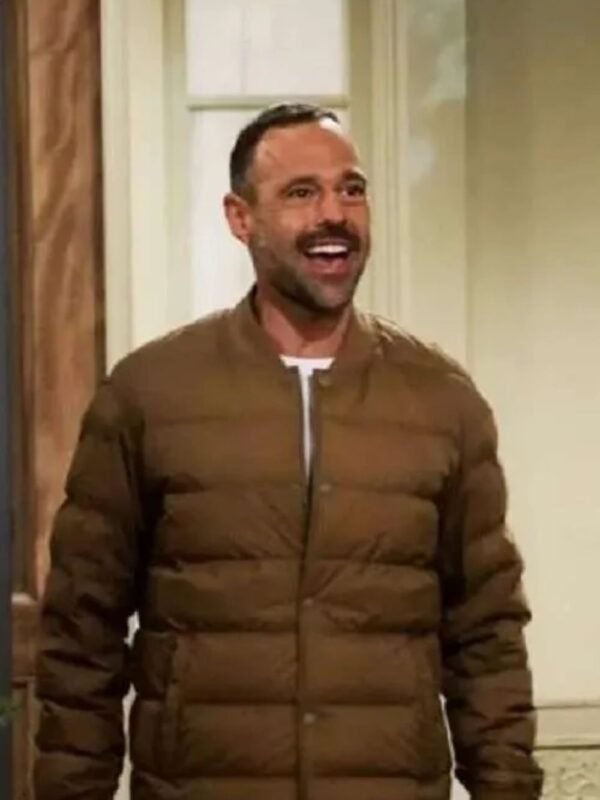 Tim Frasier S01 Brown Bomber Puffer Jacket