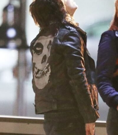 Timothée Chalamet Don’t Look Up Yule Black Leather Jacket