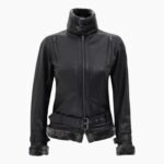 Timothy Designer Soft Shearling Leather Jacket