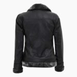 Timothy Designer Soft Shearling Leather Jacket