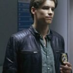 Titans Dick Grayson Black Quilted Leather Jacket