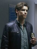 Titans Dick Grayson Black Quilted Leather Jacket
