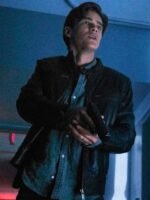 Titans Dick Grayson Black Quilted Leather Jacket