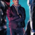 Titans S03 Tim Drake Black Quilted Puffer Jacket