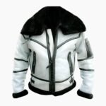 Todd RAF SF Bomber Flight Aviator White Jacket