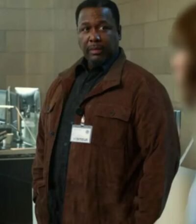 Tom Clancy’s Jack Ryan James Greer Brown Leather Jacket