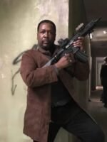 Tom Clancy’s Jack Ryan James Greer Brown Leather Jacket