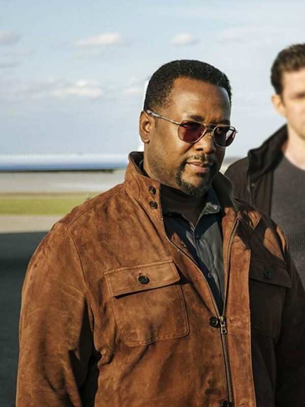 Tom Clancy’s Jack Ryan James Greer Brown Leather Jacket