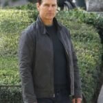 Tom Cruise Jack Reacher 2 Black Leather Jacket