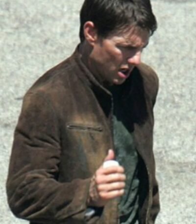 Tom Cruise Mission Impossible 03 Brown Suede Jacket