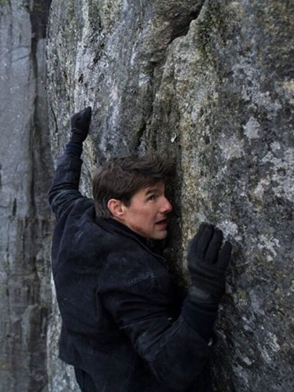 Tom Cruise Mission Impossible Fallout 06 Black Suede Jacket