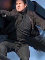 Tom Cruise Mission Impossible Fallout 06 Black Suede Jacket