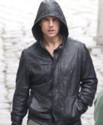 Tom Cruise Mission Impossible Ghost Protocol Black Hooded Jacket