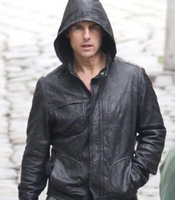 Tom Cruise Mission Impossible Ghost Protocol Black Hooded Jacket