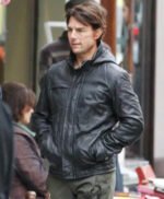 Tom Cruise Mission Impossible Ghost Protocol Black Hooded Jacket