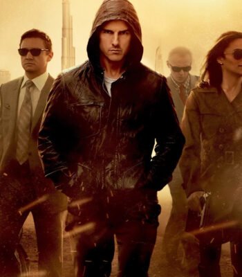 Tom Cruise Mission Impossible Ghost Protocol Black Hooded Jacket