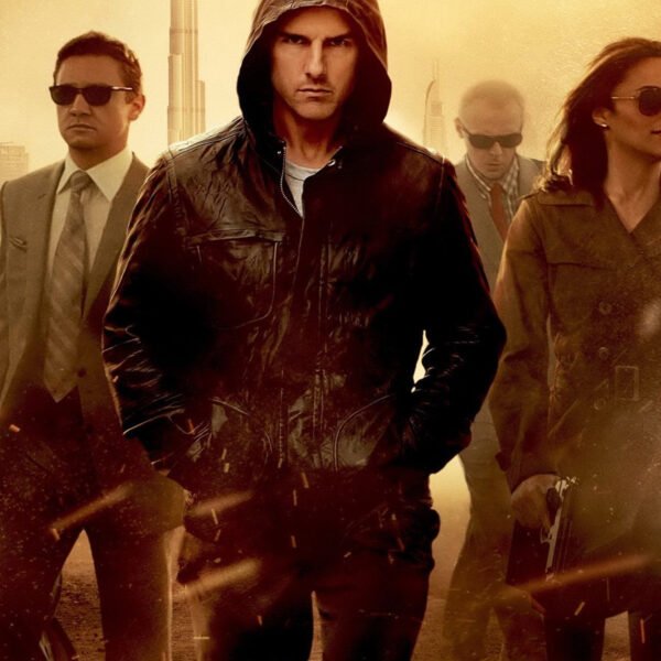 Tom Cruise Mission Impossible Ghost Protocol Black Hooded Jacket
